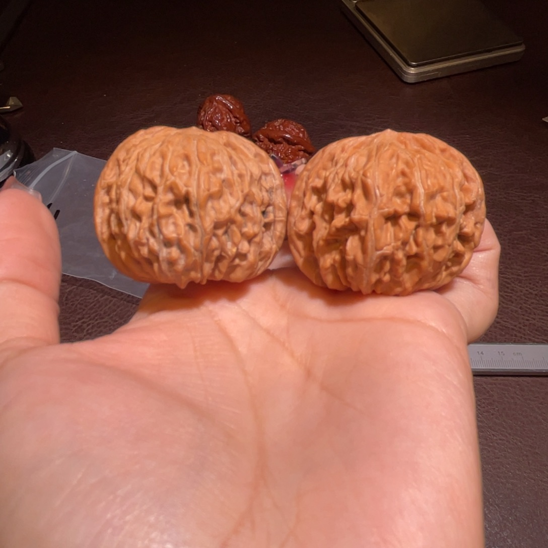 文玩核桃把件41山地正磨