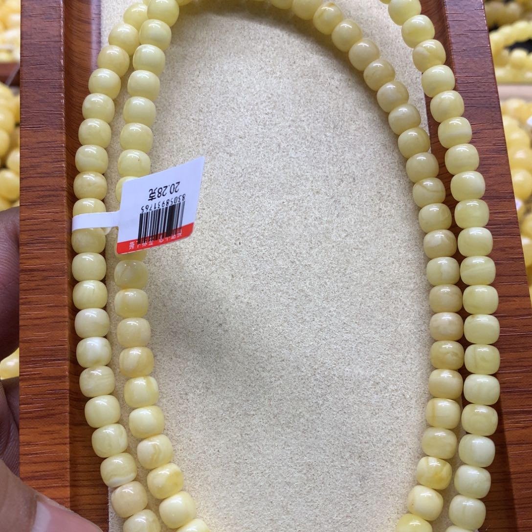 蜜蜡手链未镶嵌❤️***蜜蜡