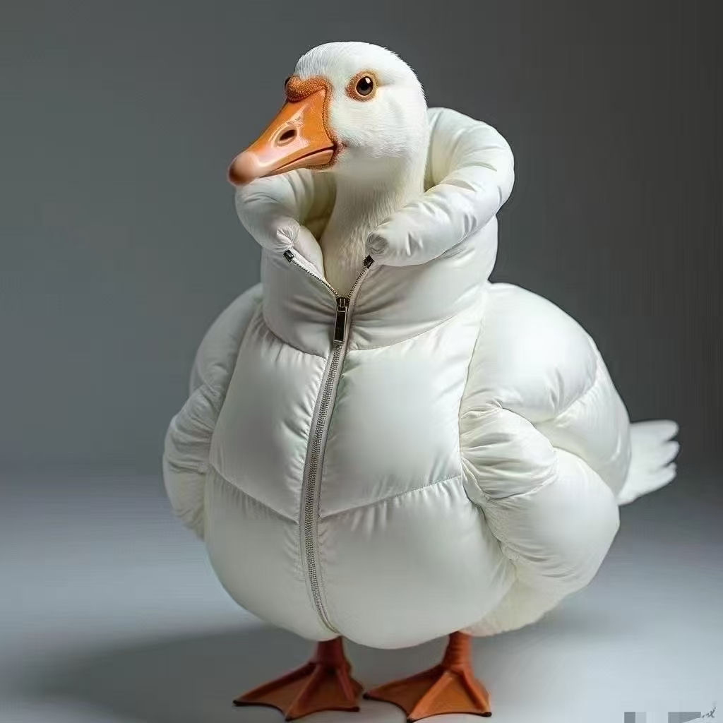 品质羽绒，90白鸭绒，