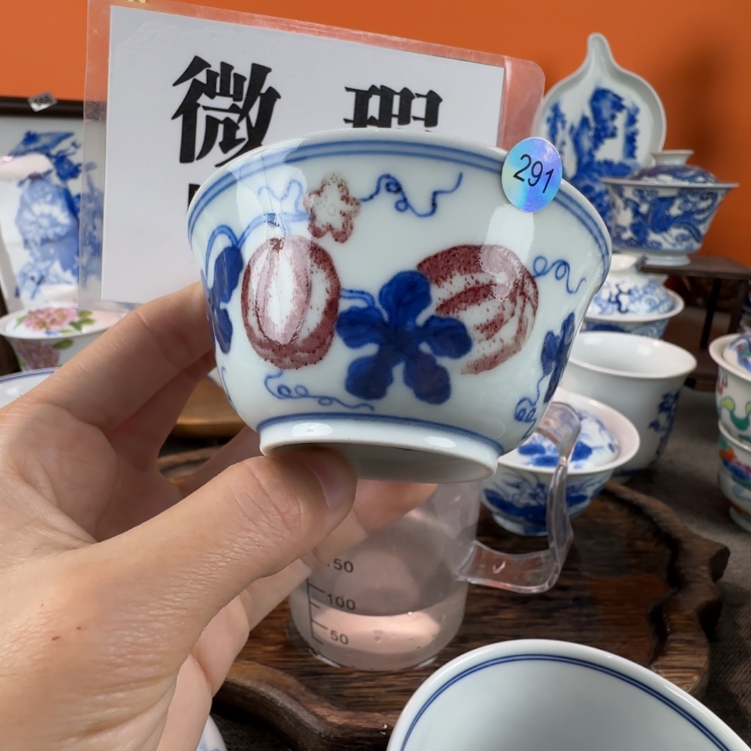 瓷片景德镇手绘青花瓷器291
