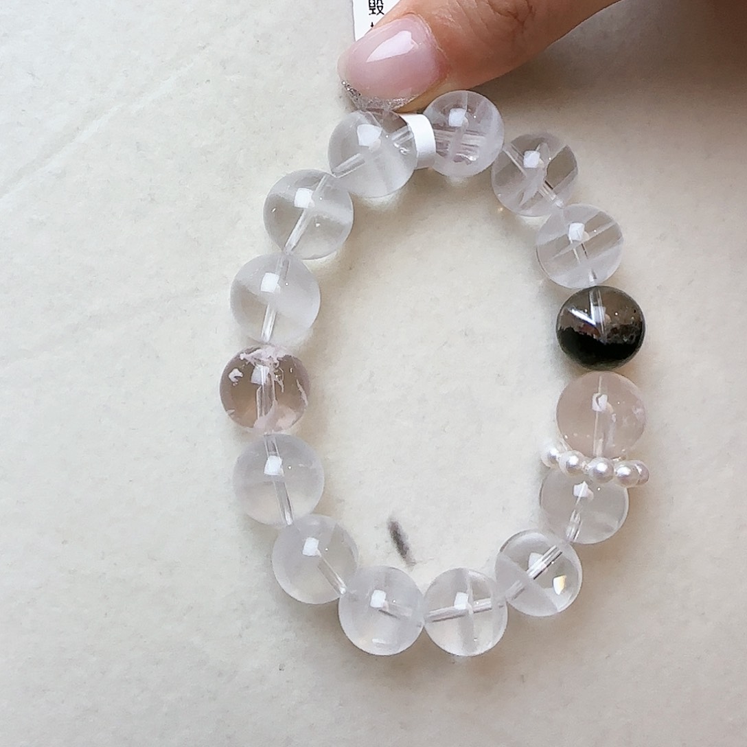 水晶手链未镶嵌米*儿大气上档次