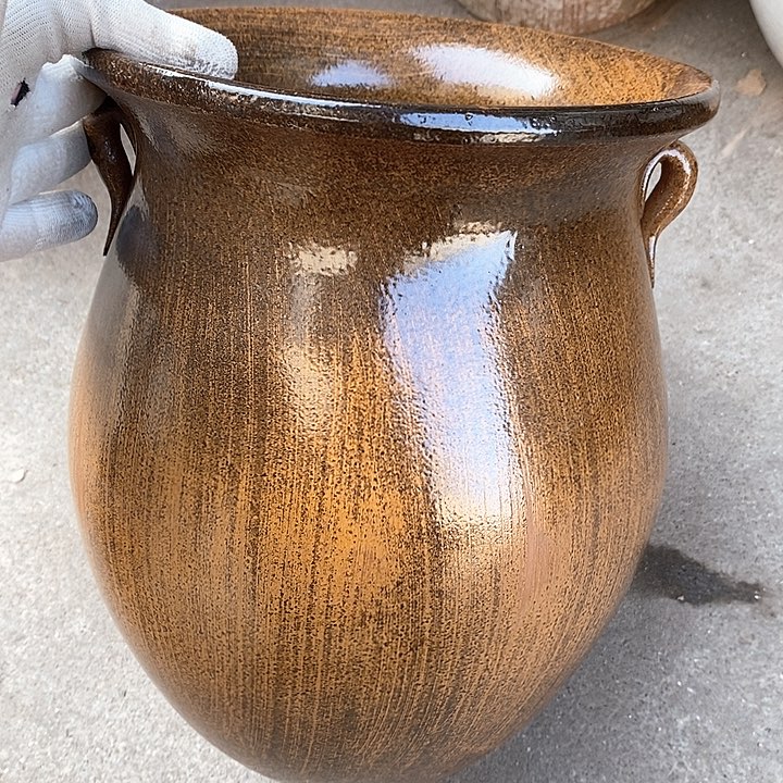 紫砂花盆口20高27福利