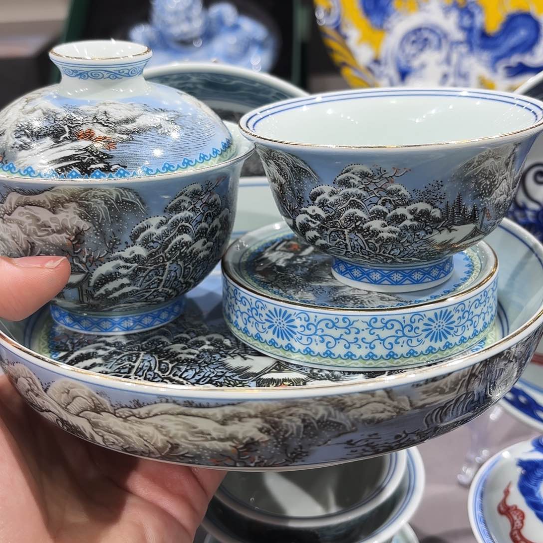 瓷片景德镇瓷器艺术