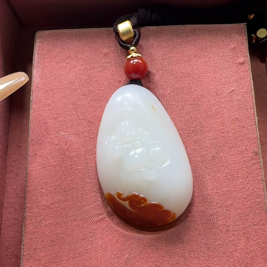 和田玉挂件未镶嵌