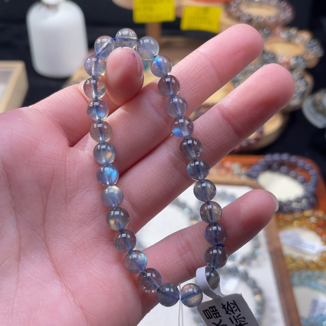 长石手链未镶嵌巨**兔6+  140