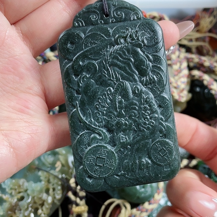 和田玉把件未镶嵌