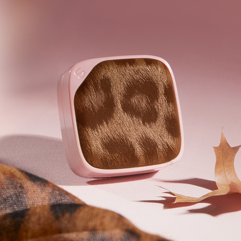 【轻薄持妆】修可芙豹纹限定mini气垫4g粉底遮瑕持久不脱妆补妆油皮