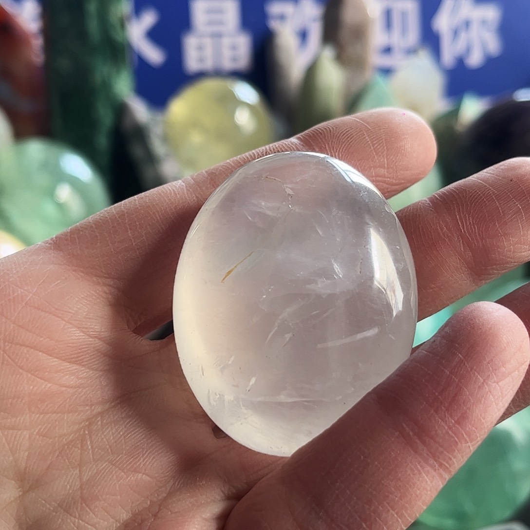 水晶天然水晶微瑕未镶嵌