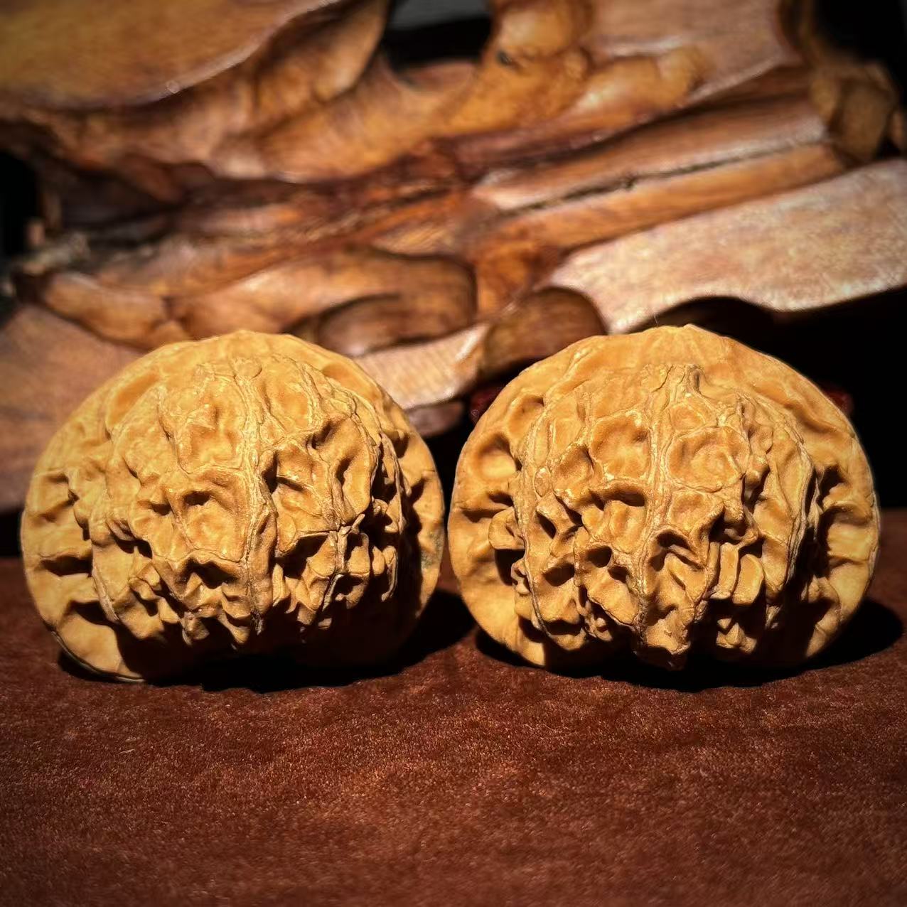 白茬全品宫灯核桃 —342