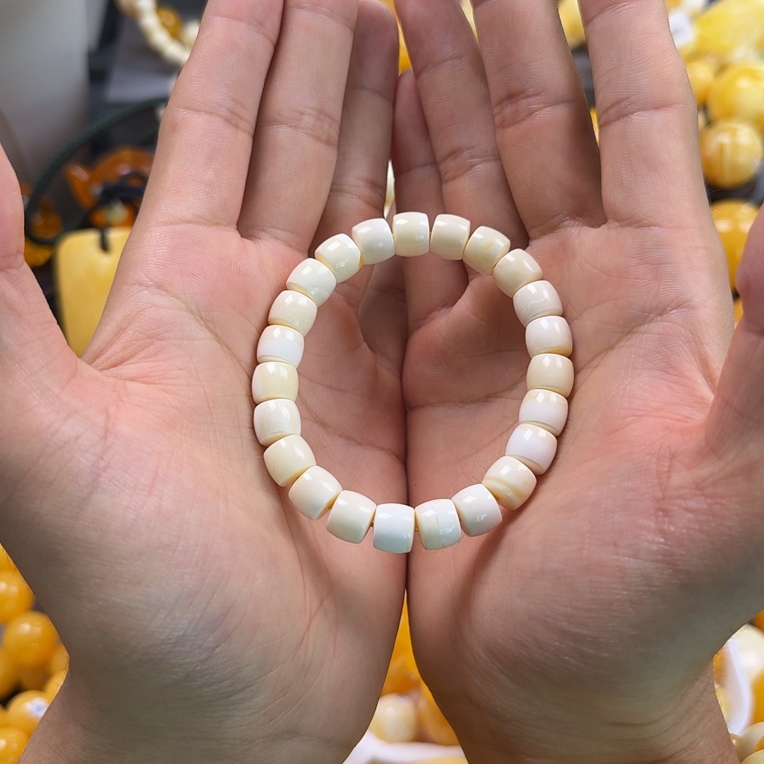 琥珀珠宝奇石未镶嵌9mm