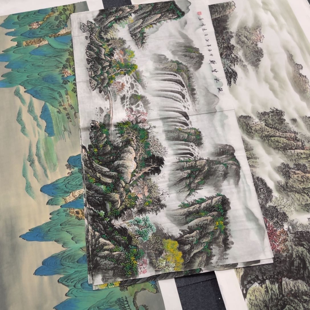 国画处理作品看好再拍哦