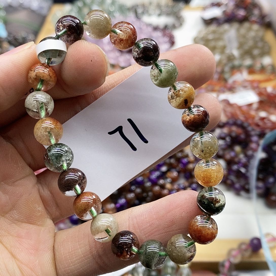 水晶手链未镶嵌天然