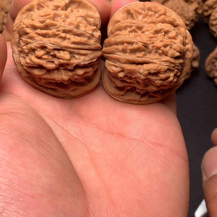 文玩核桃把件42白狮子4