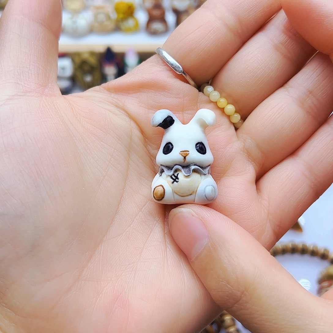 其他鹿骨手工打磨配饰