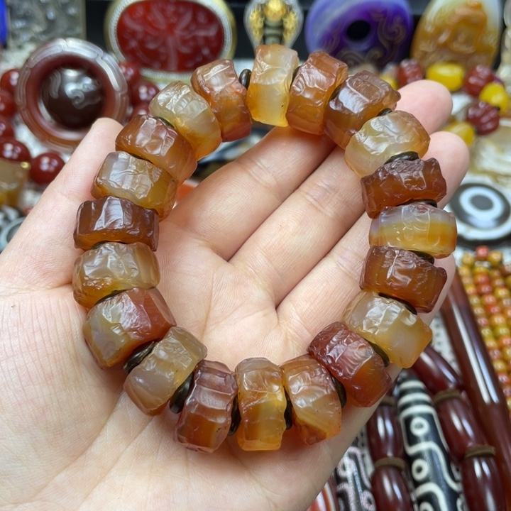 玛瑙/玉髓未镶嵌颈饰