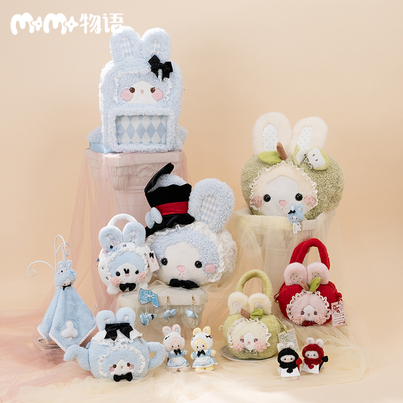  momo物语爱丽丝茶壶时钟斜挎包小脸包 Lolita