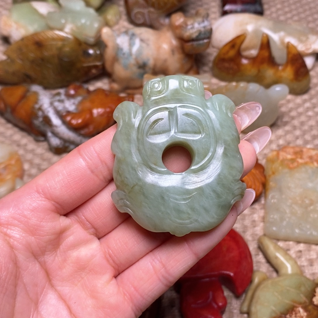 白玉菩提吊坠白玉菩提白玉菩提摆件