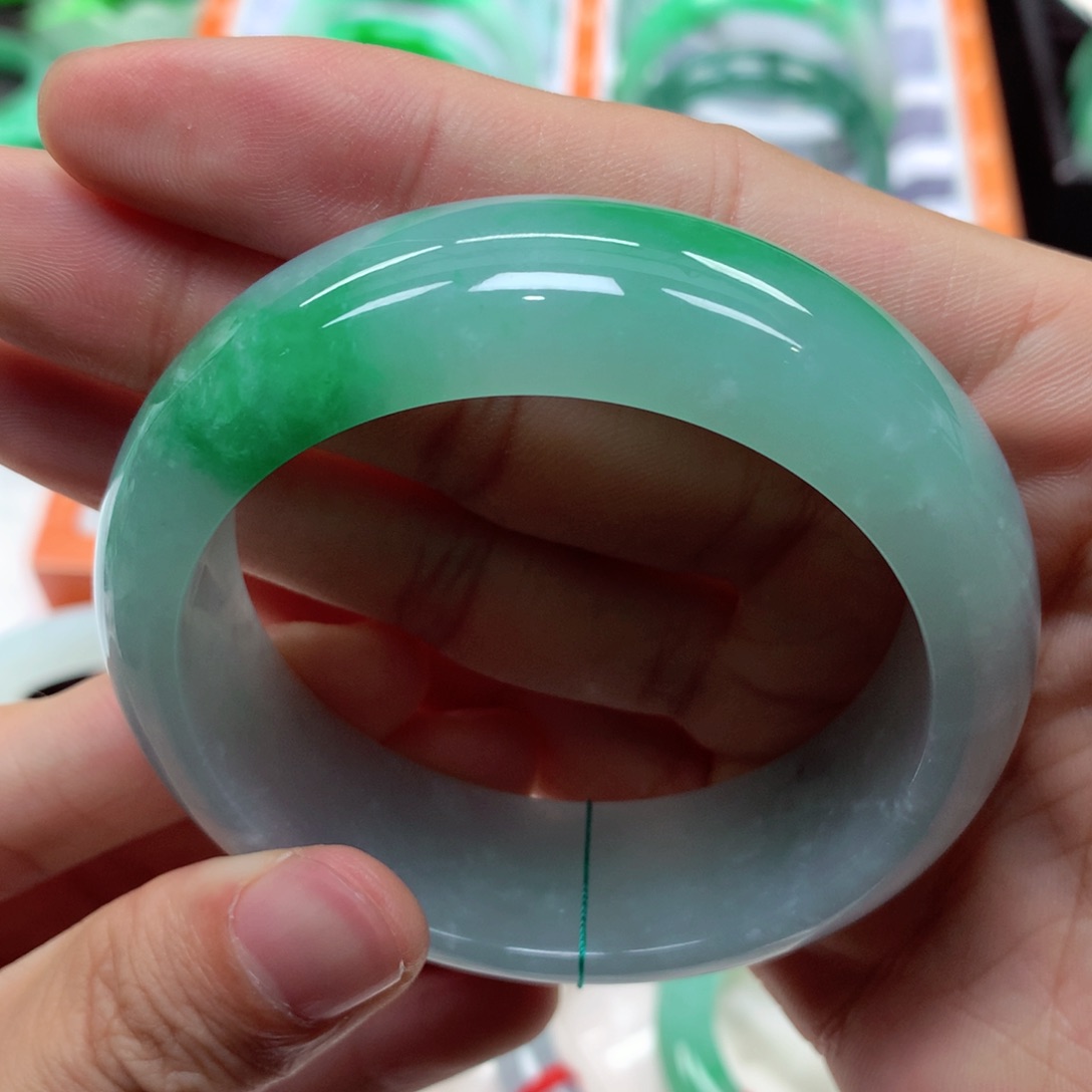 未镶嵌手镯翡翠缅甸翡翠