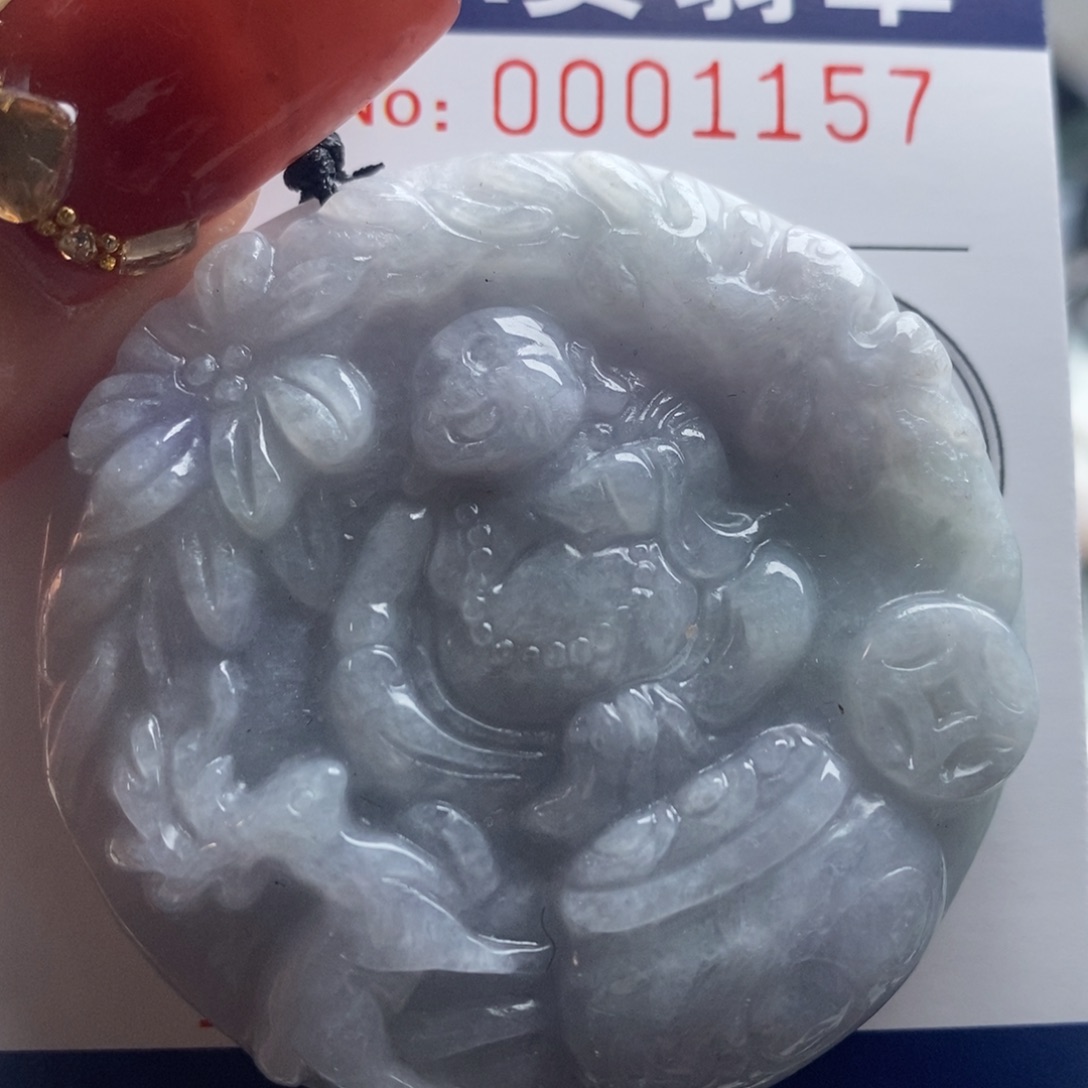 翡翠吊坠(不含链)未镶嵌