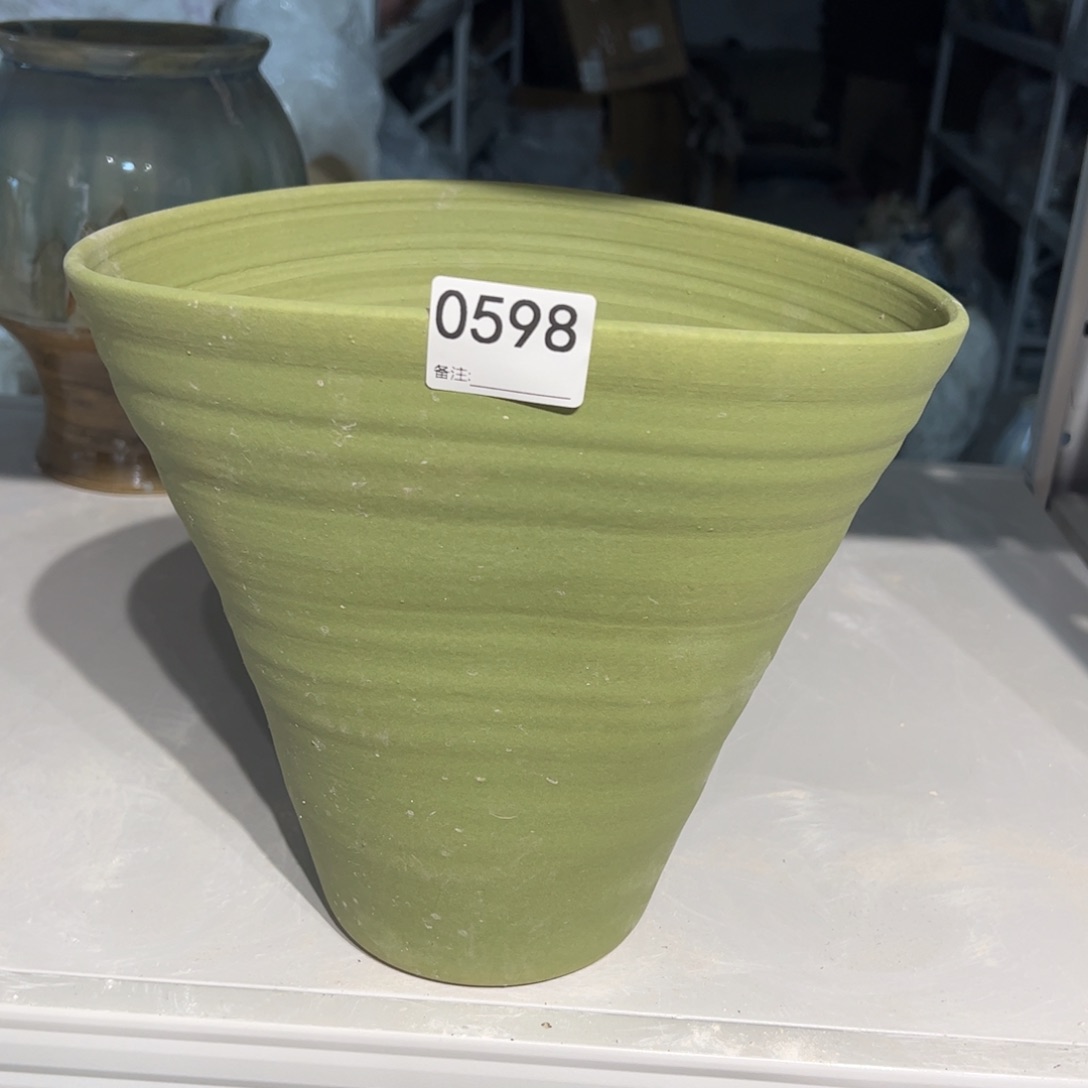 瓷片0598高23.5口24已打孔的