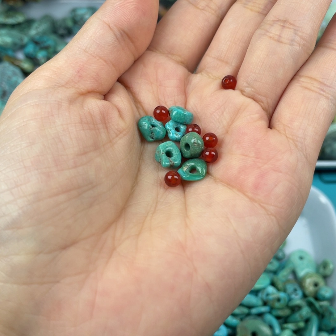 骑***跑南红玛瑙未镶嵌配饰