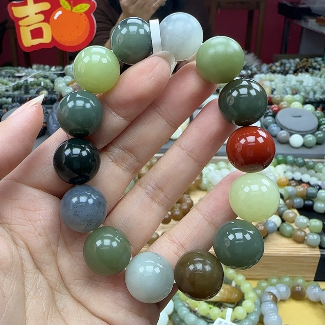 和田玉手链未镶嵌