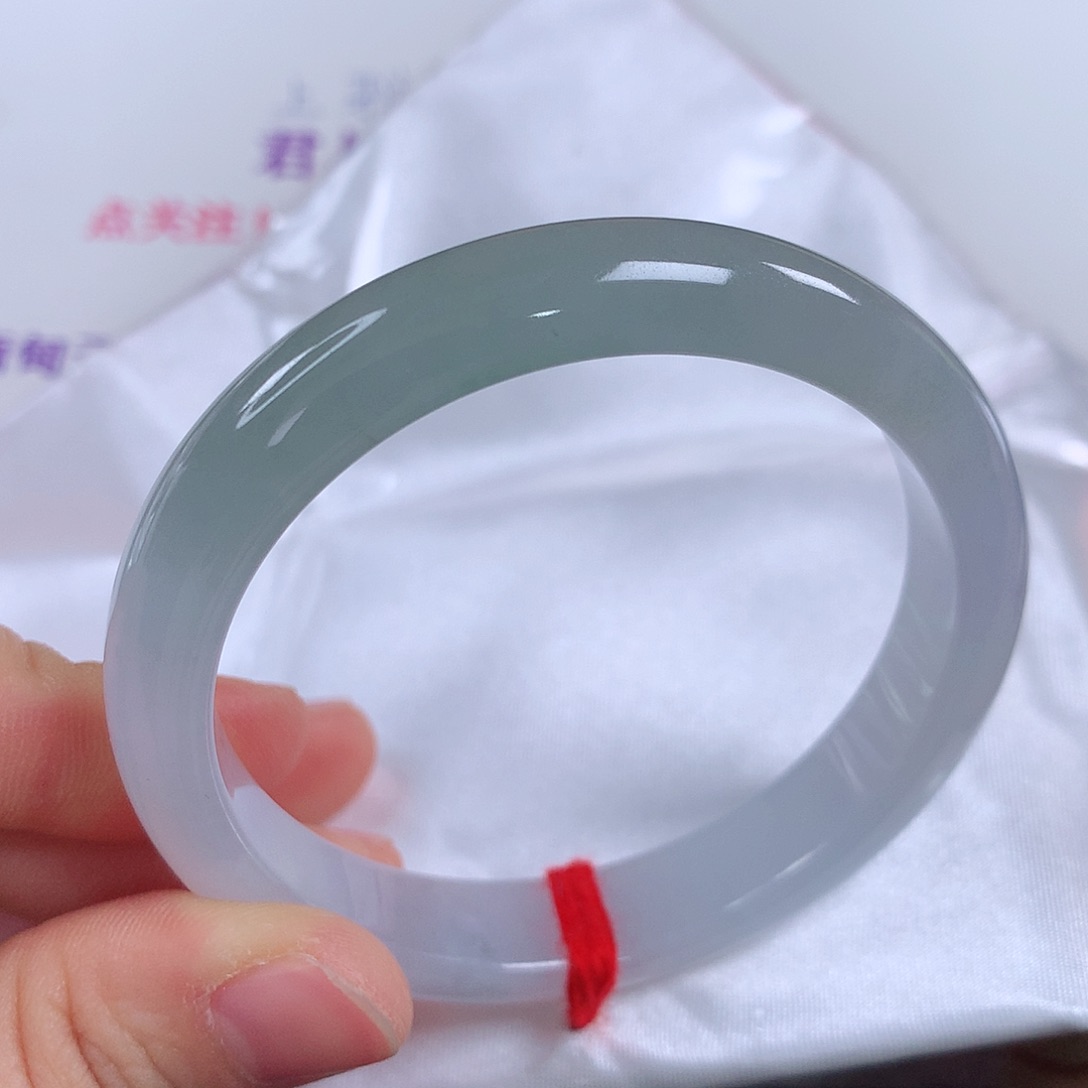 翡翠手镯未镶嵌 正圈⑨⑥