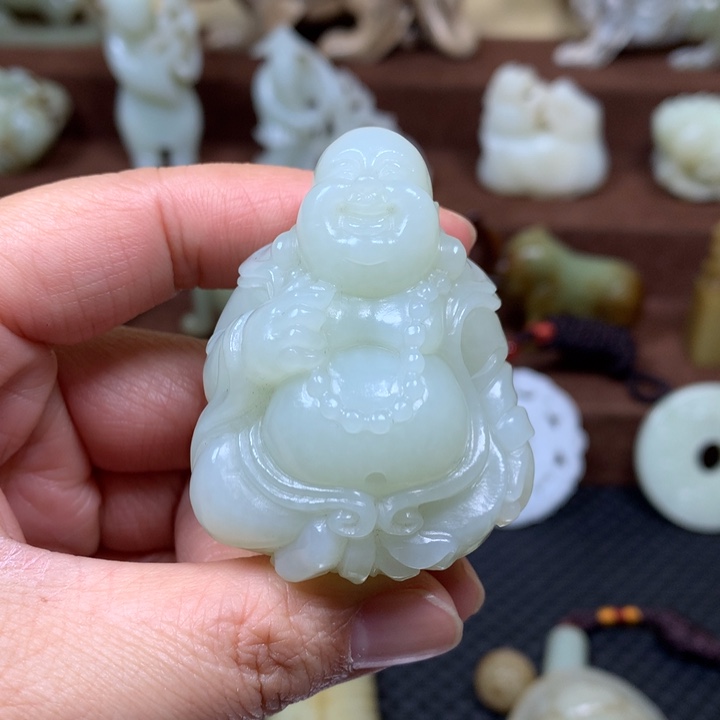 金***雨和田玉未镶嵌把件