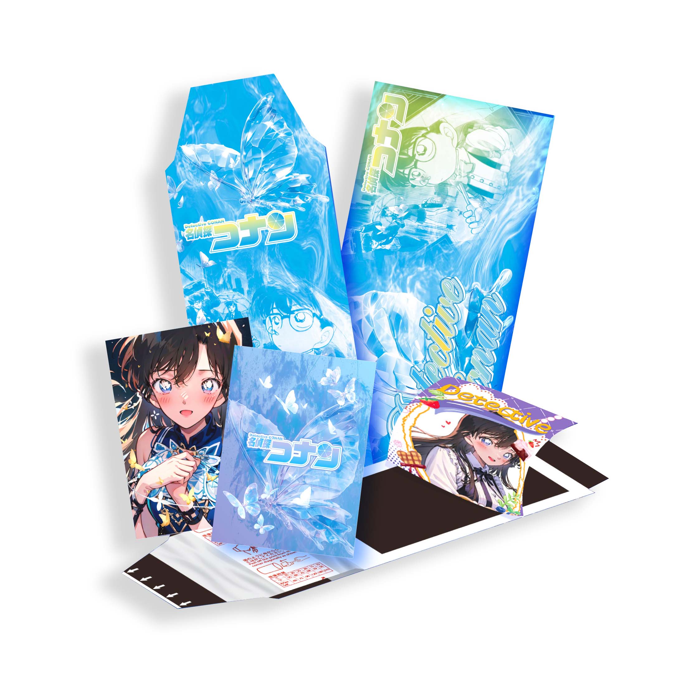 【蛋挞专属】亏米福福 时迷文创 名侦探柯南撕撕乐拍立得二创（代拆）