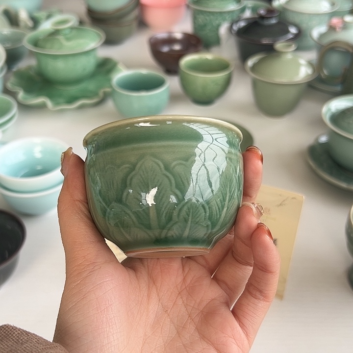 小米茶器龙泉青瓷