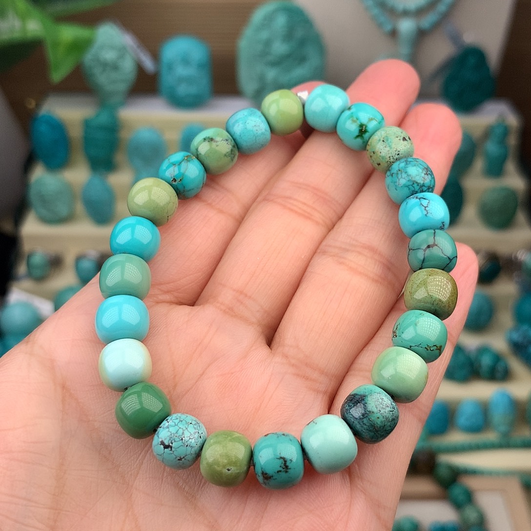 绿松石未镶嵌珠宝奇石8