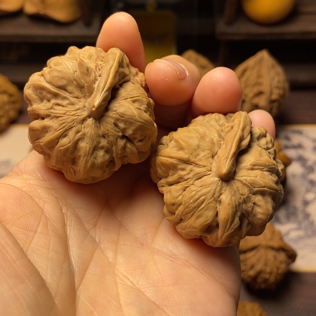 文玩核桃把件全品一帆风顺40