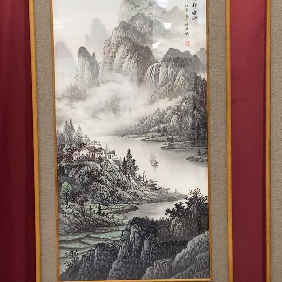 国画用****4杜平四尺带框精品佳作