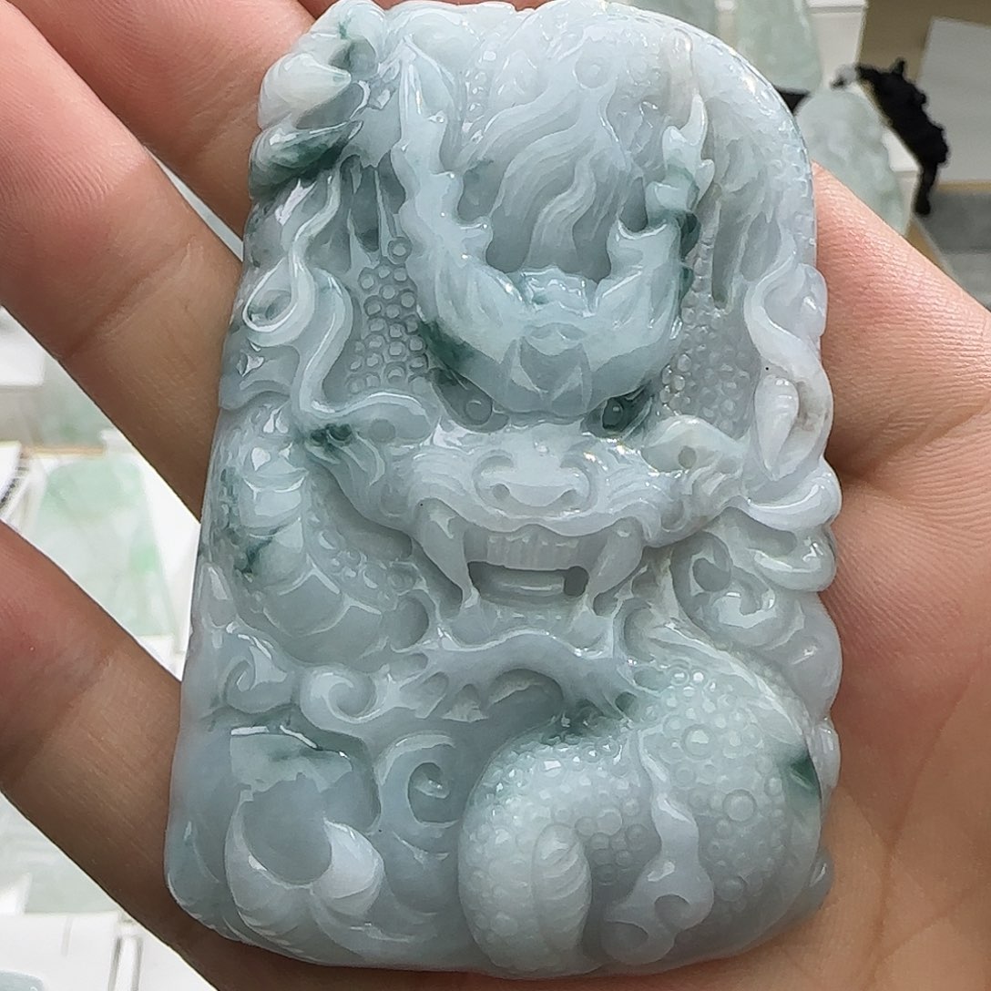 星***河翡翠未镶嵌颈饰翡翠