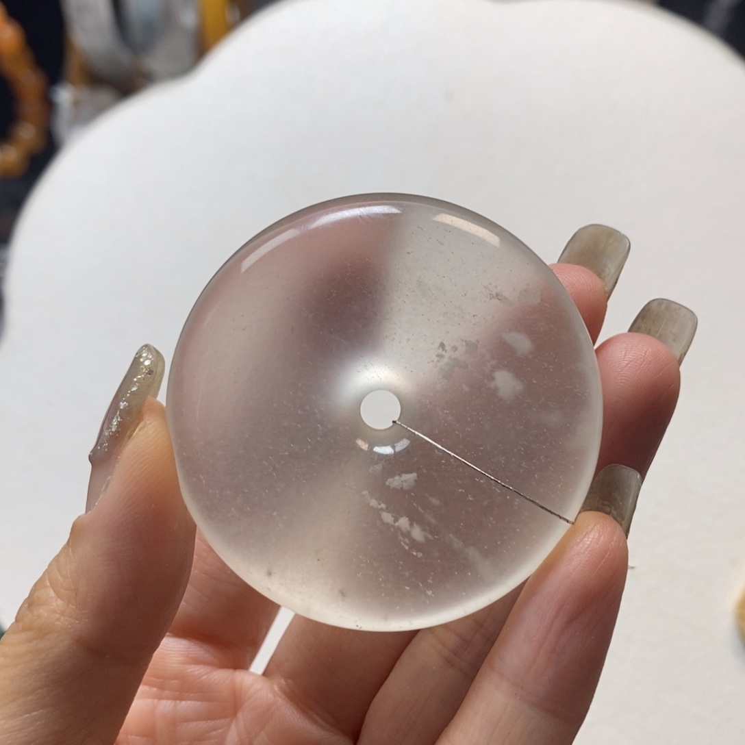 石英质玉未镶嵌颈饰