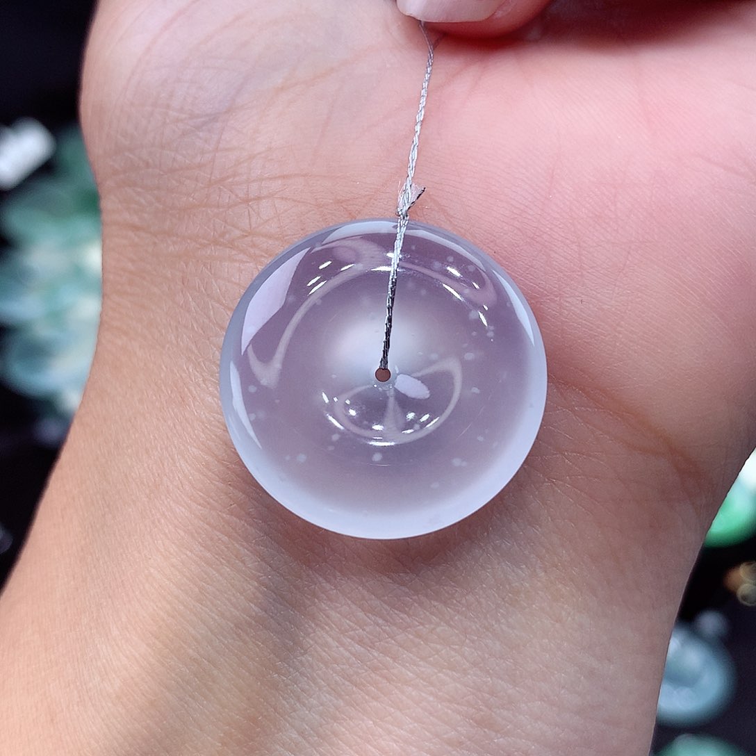 颈饰未镶嵌翡翠编号89尺寸23.2-4.9