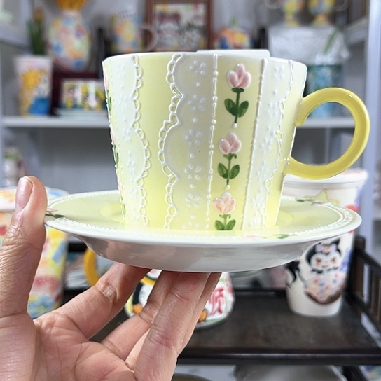 手绘高温釉下彩陶瓷