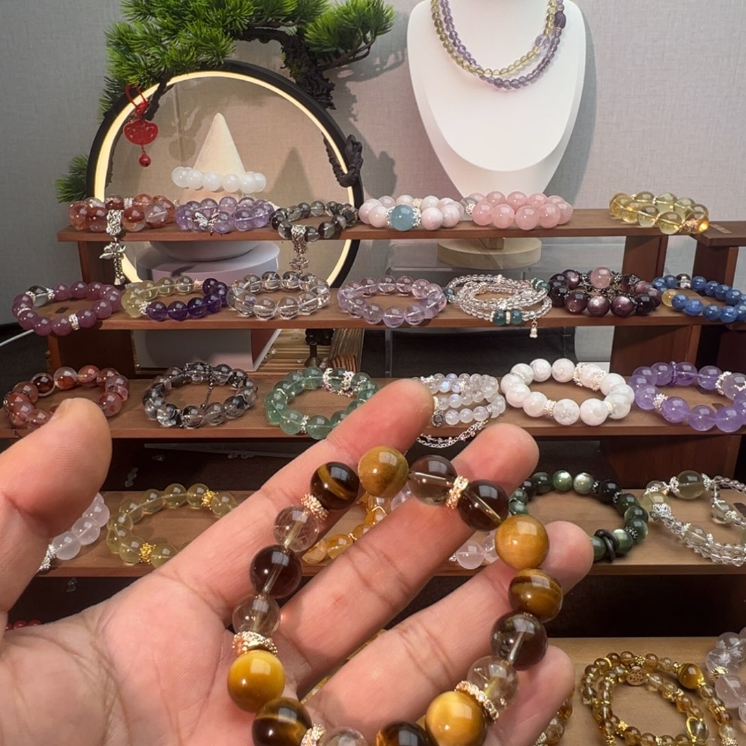 水晶珠宝半成品未镶嵌