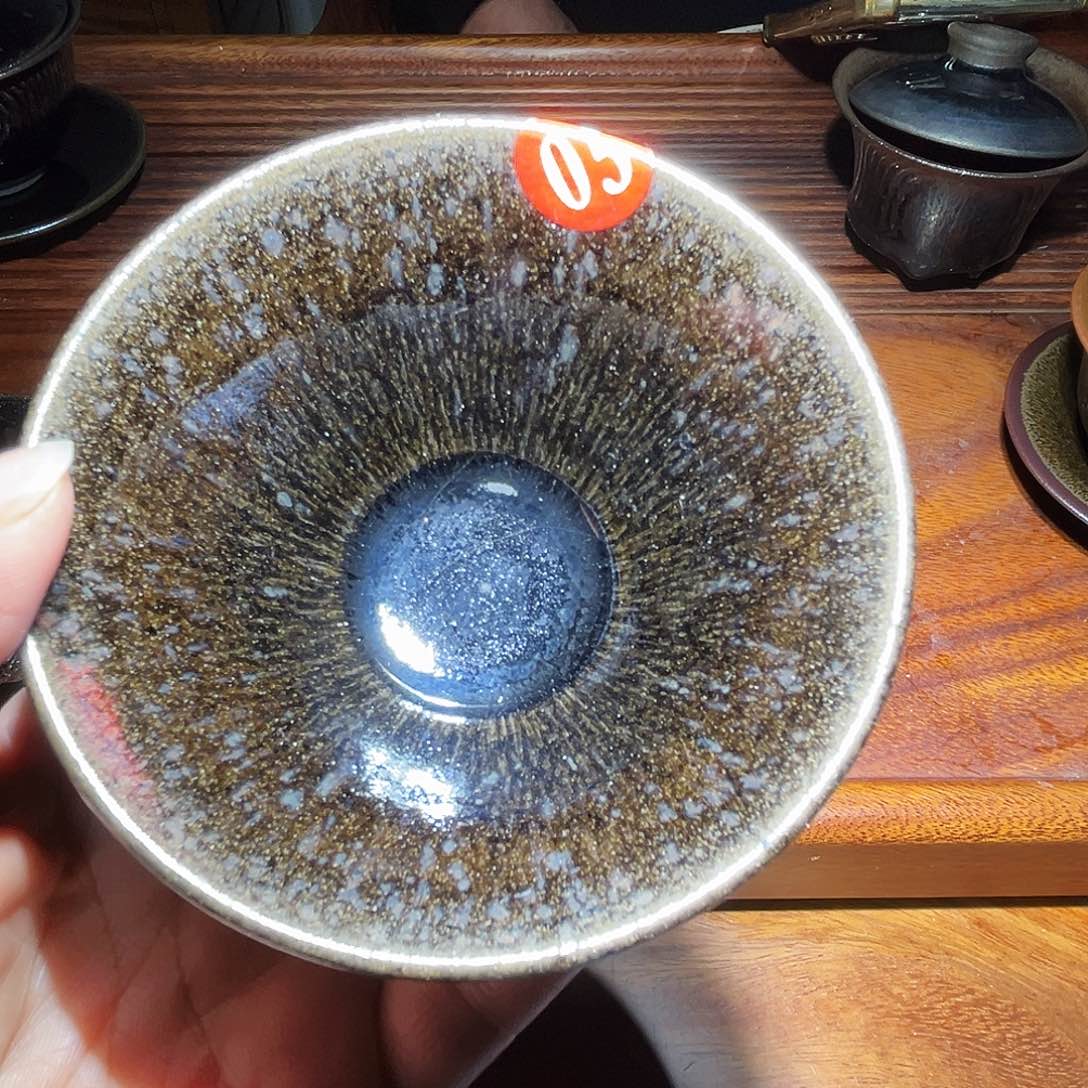 老***长茶盏建盏柴烧原矿原釉5号