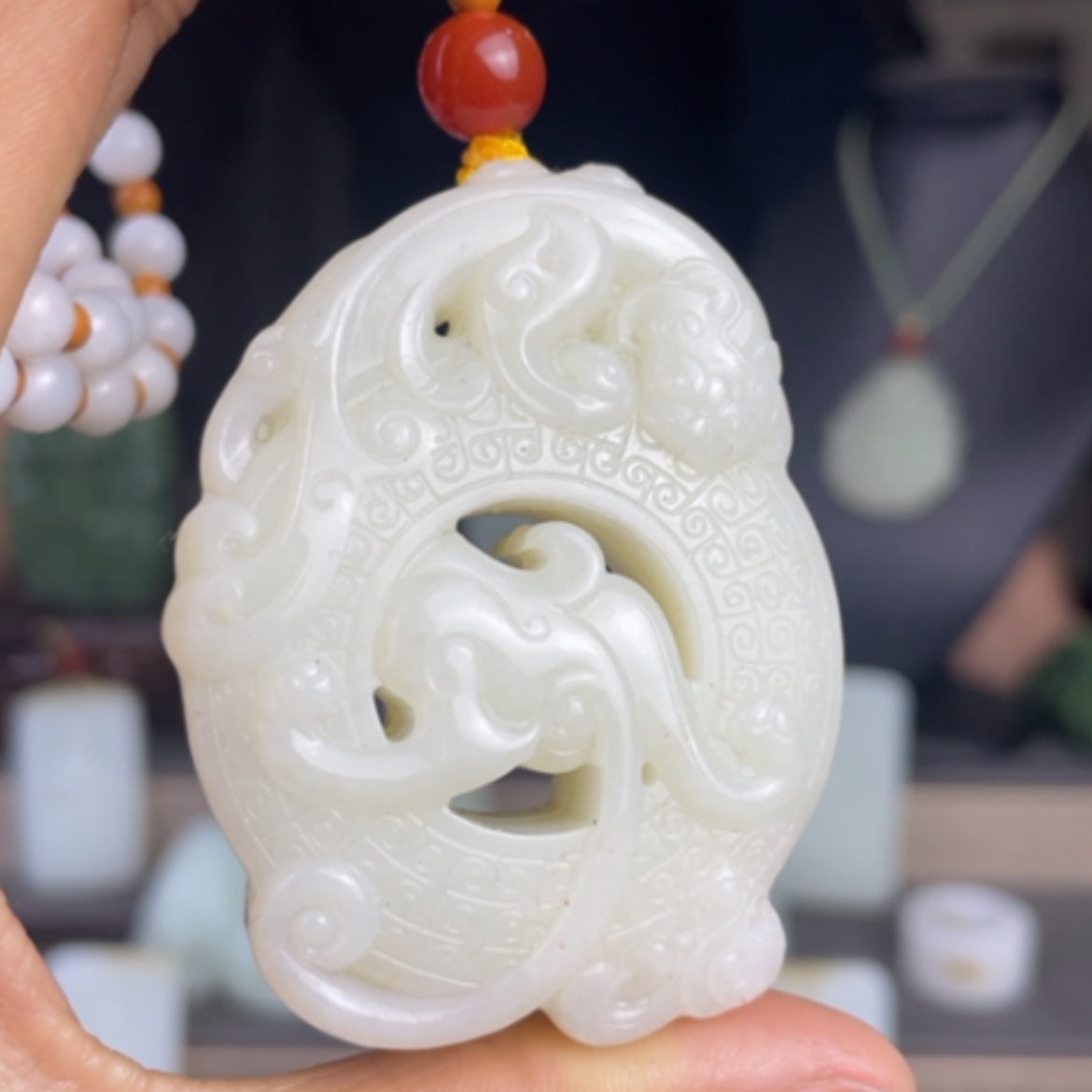 【闪购商品】和田玉颈饰未镶嵌