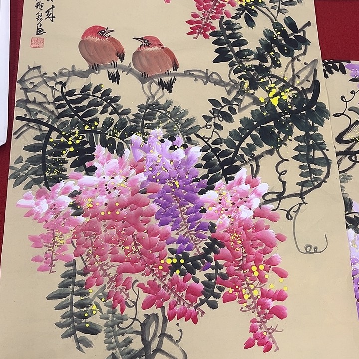 国画一二三一二三两四六