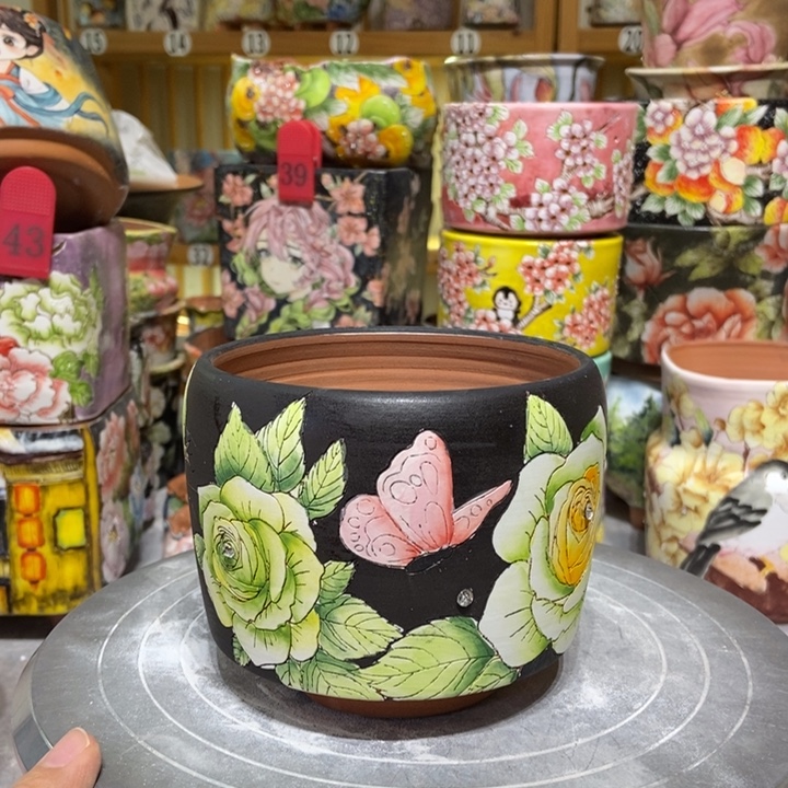 景德镇艺术手绘作品