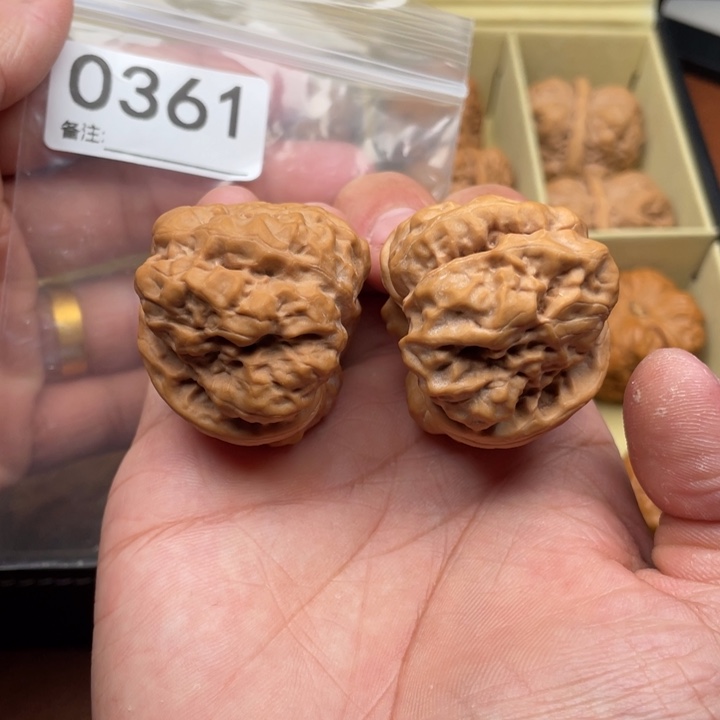 文玩核桃把件39蛤蟆0361