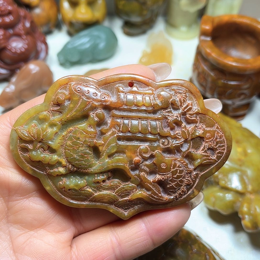 白玉菩提吊坠白玉菩提吊坠