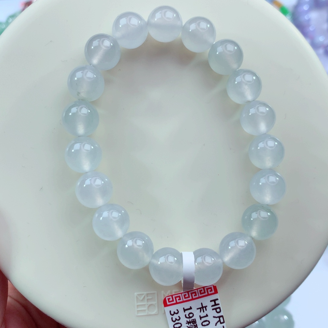 翡翠未镶嵌手链卡10