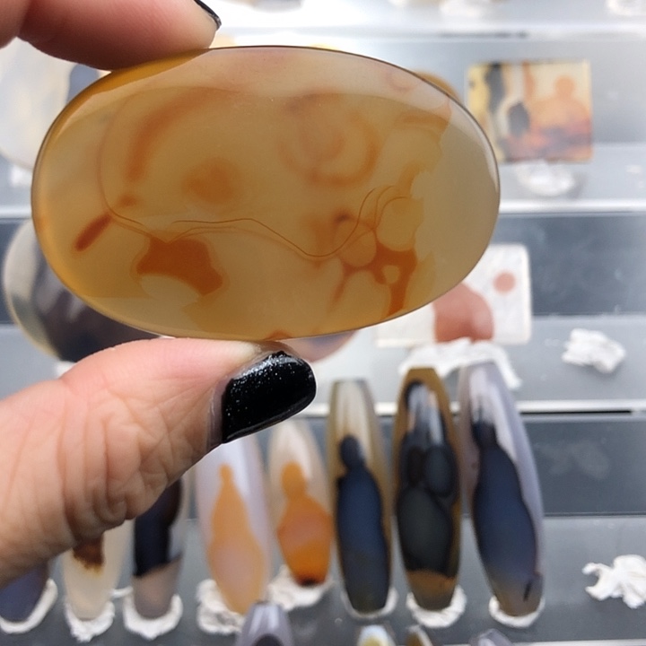 查罗石合金珠宝半成品119