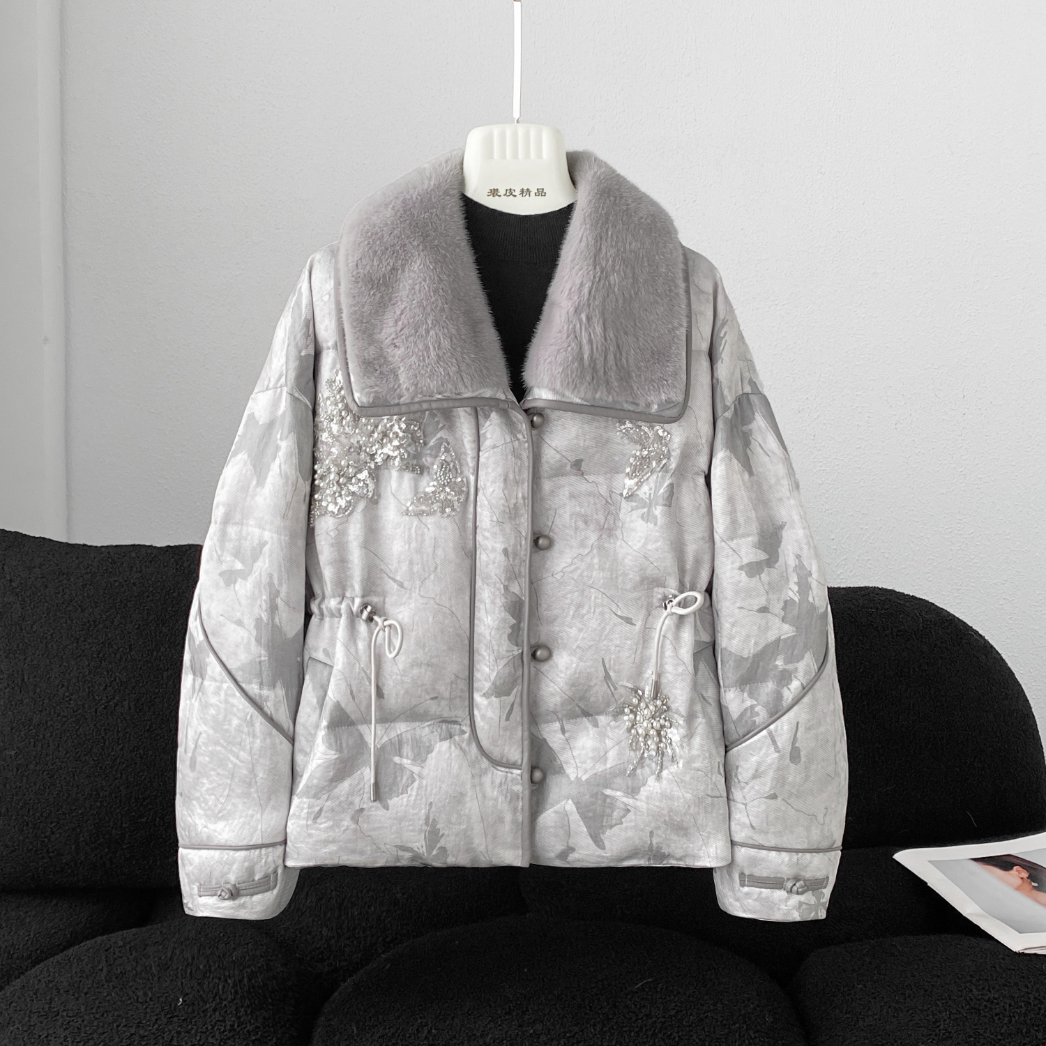 KAISER/凯撒5Y1897轻奢时尚加厚潮流休闲保暖拼接秋冬羽绒服