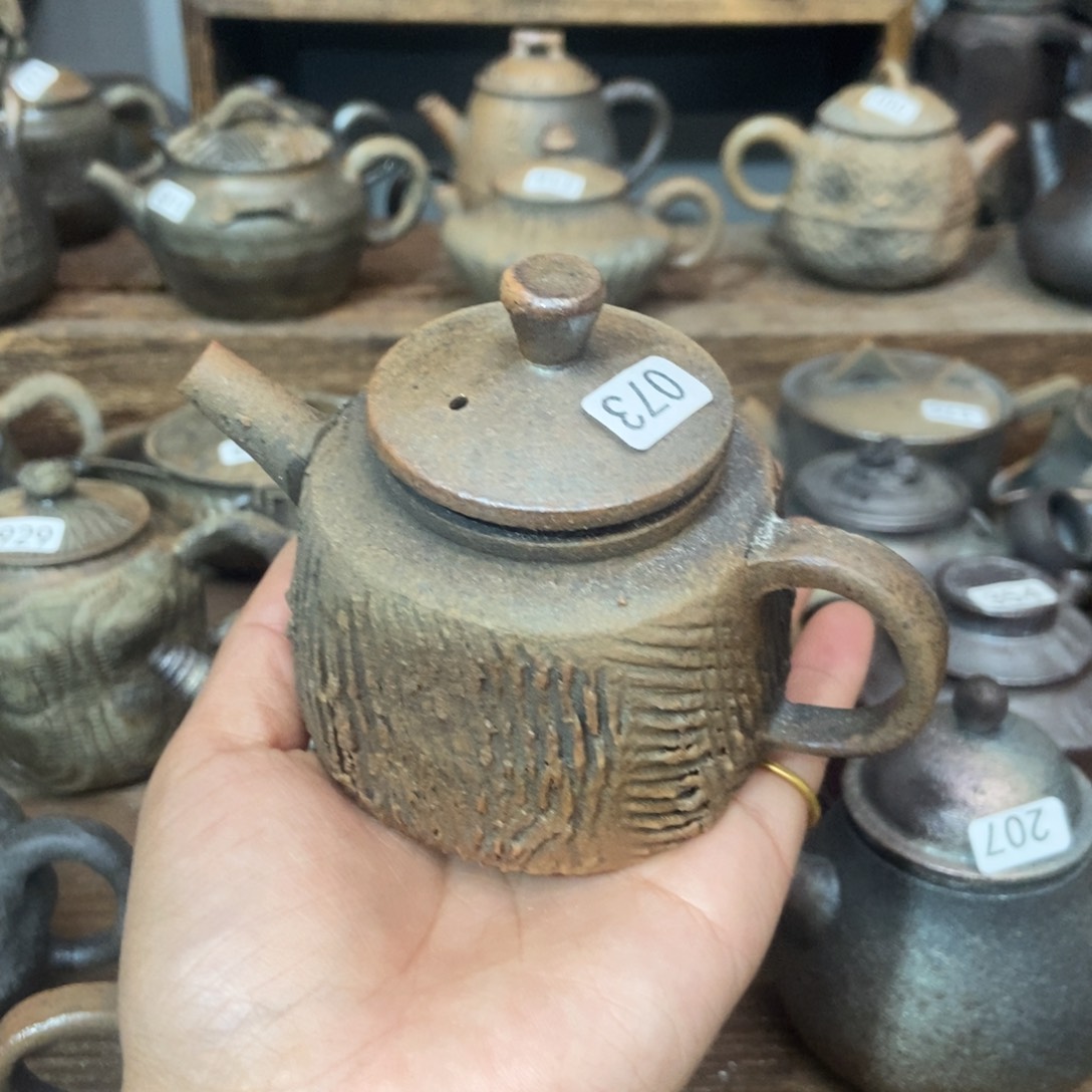 杯子柴烧茶器福利裂