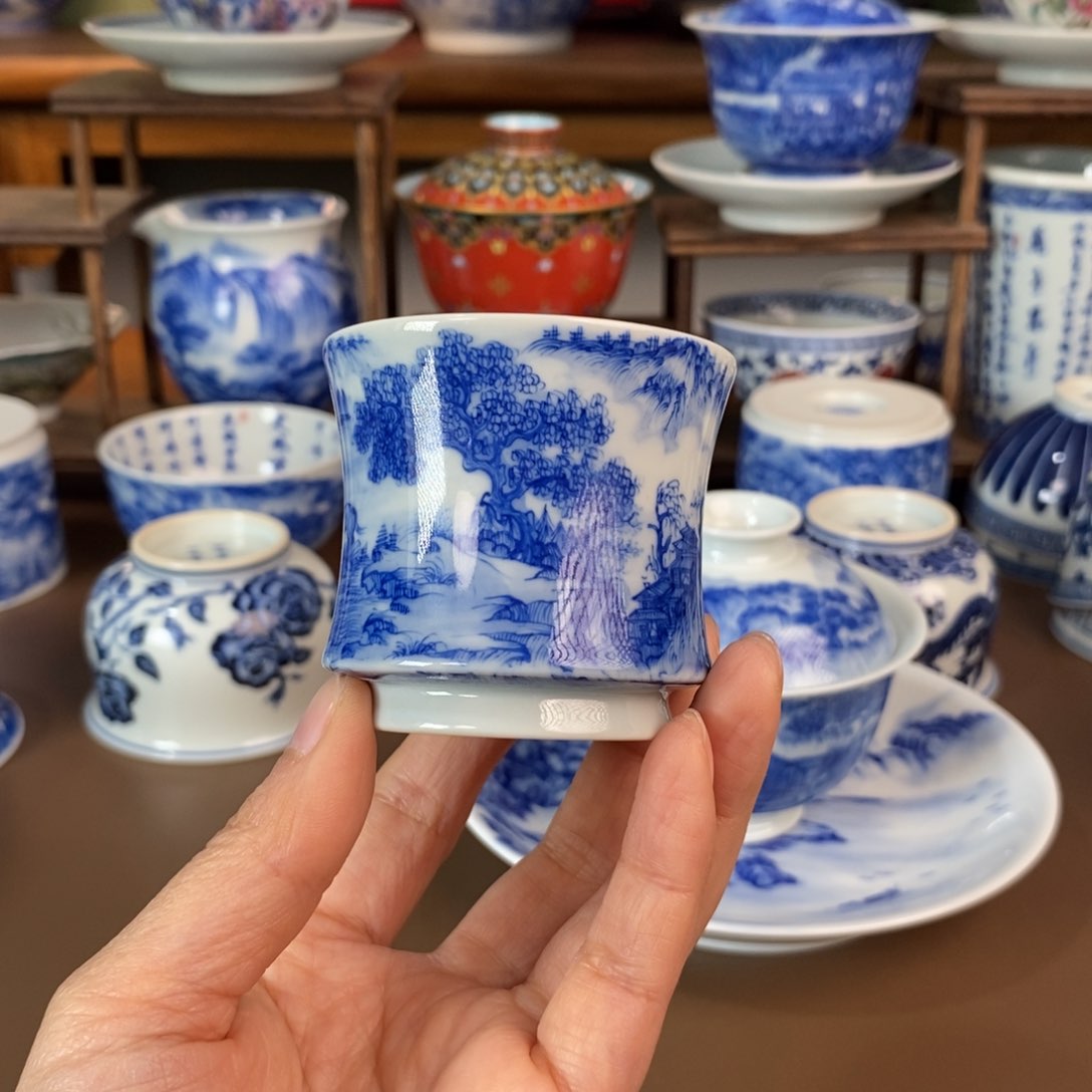 景德镇陶瓷手工手绘