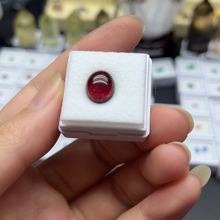 碧玺未镶嵌珠宝半成品